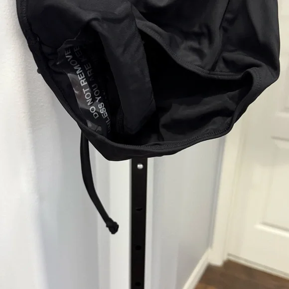 NWT TA3 Swimwear Plungey Black One Piece Size XL Reg/ Long Shapewear $178 MSRP - Picture 6 of 8